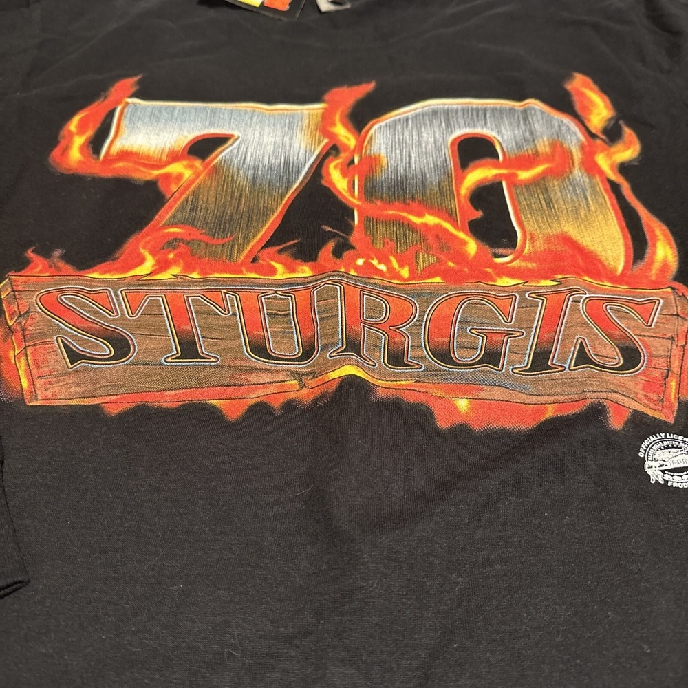 Zing Sturgis Motorcycle Rally 2010 Long Sleeve Shirt With Tags Size Medium - Picture 2 of 8